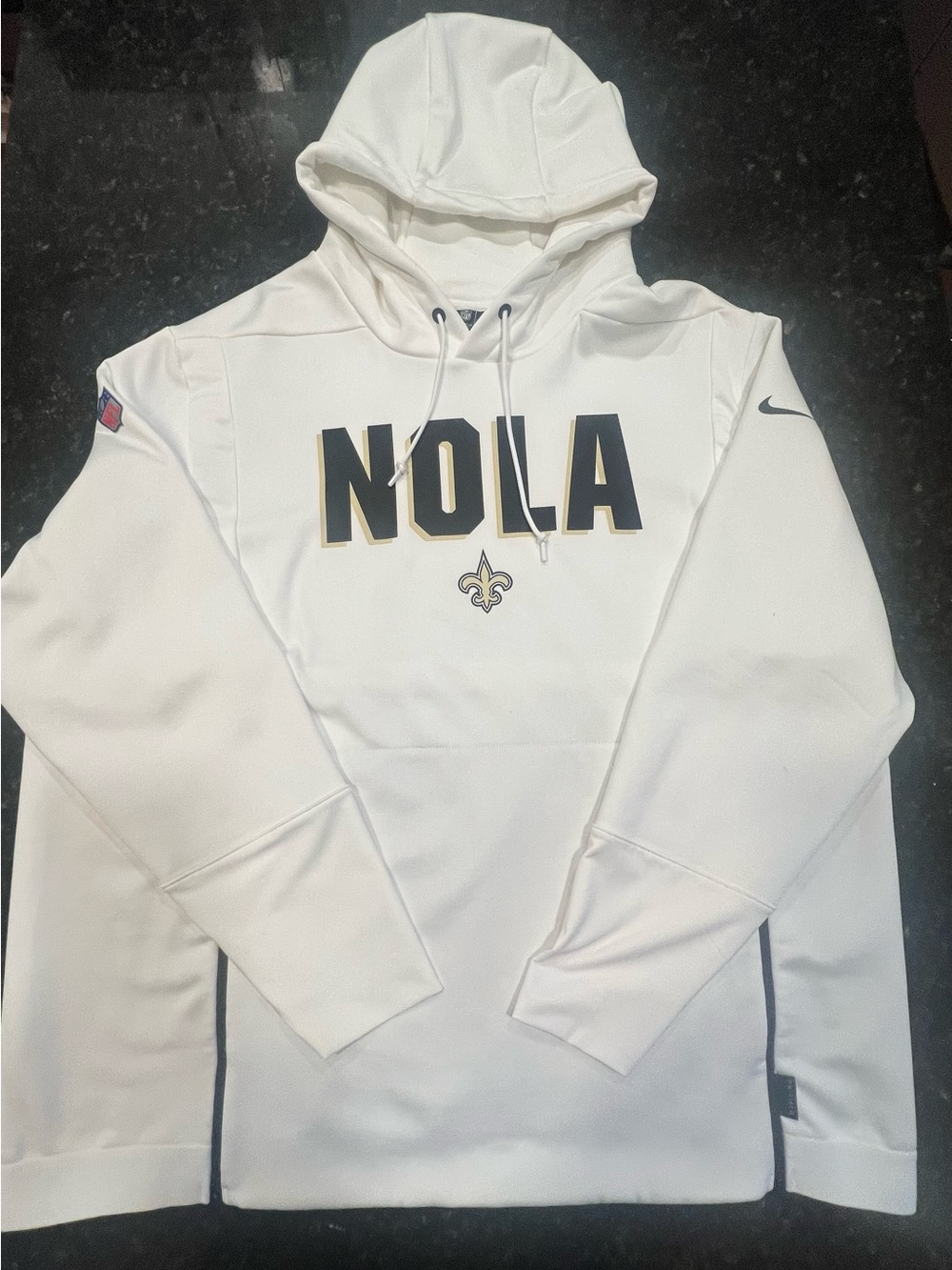 Official New Orleans Saints On-Field Apparel | Nike Dri-FIT | Men's Size XXL - Picture 2 of 4